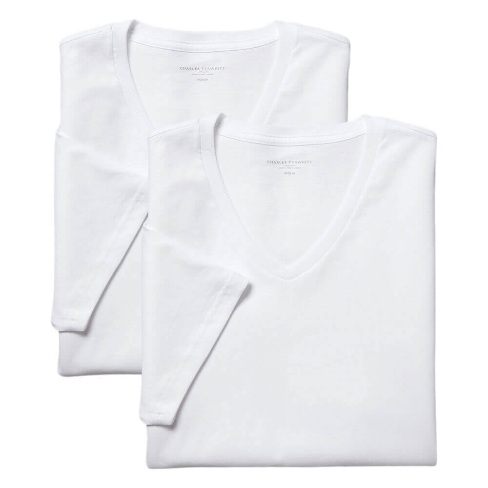 Charles Tyrwhitt V-Neck Cotton T-Shirt